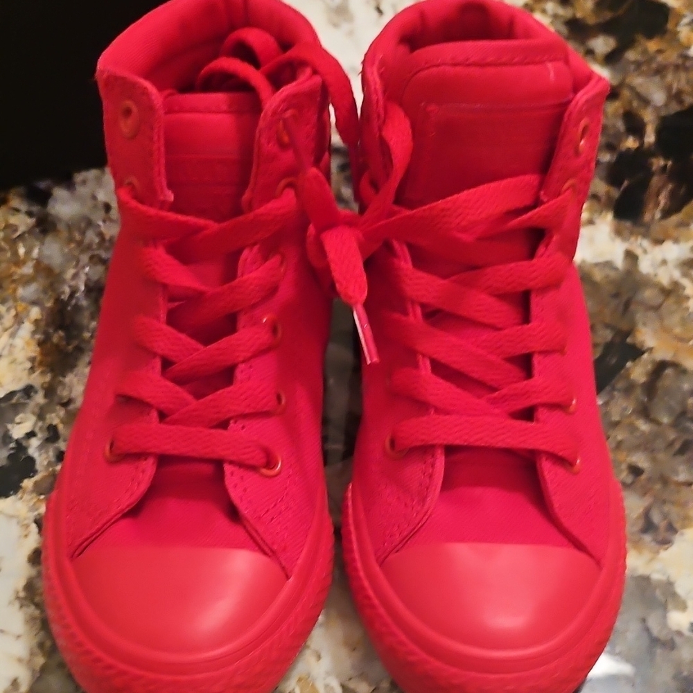 Converse Kids' Vibrant Red Sneakers